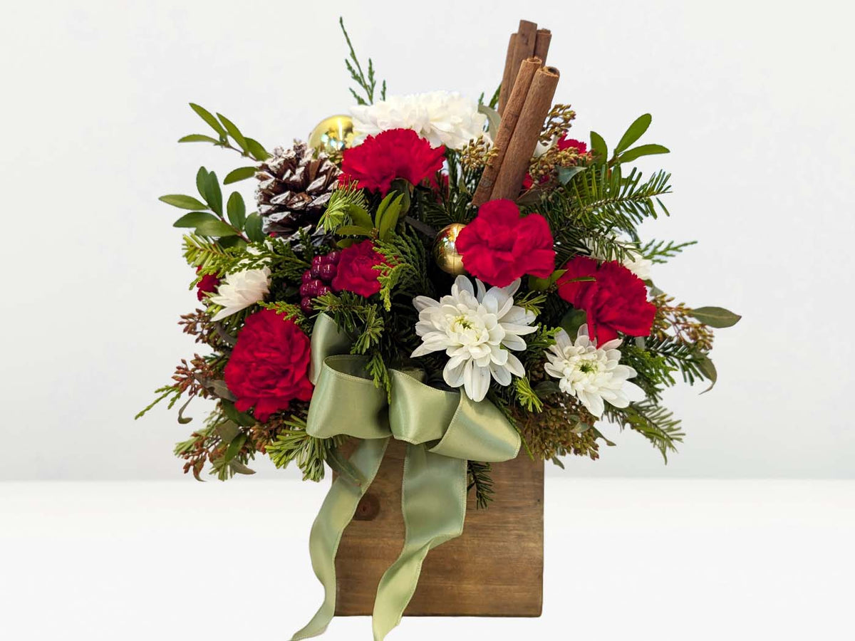 Christmas Flowers Cedar and Cinnamon