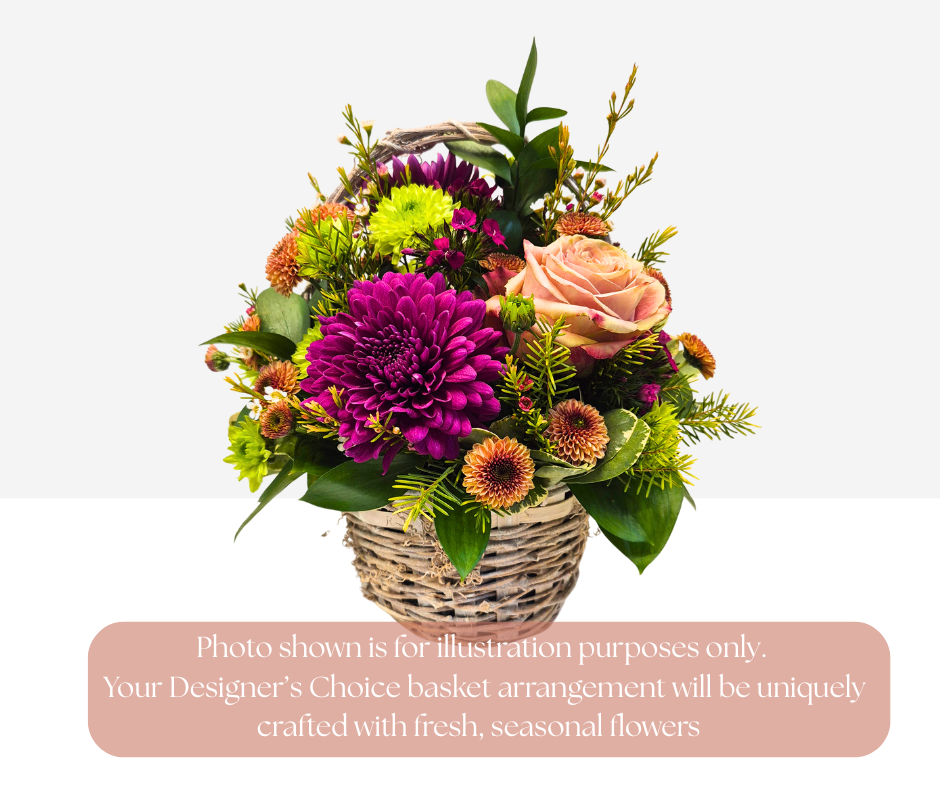 Designer's Choice Basket Arrangement